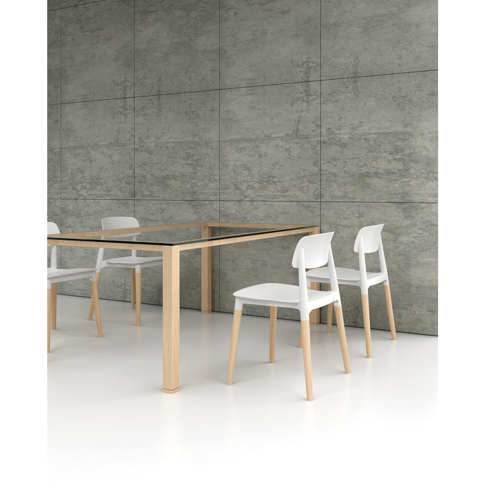 AllModern Jago Stacking Side Chair & Reviews Wayfair